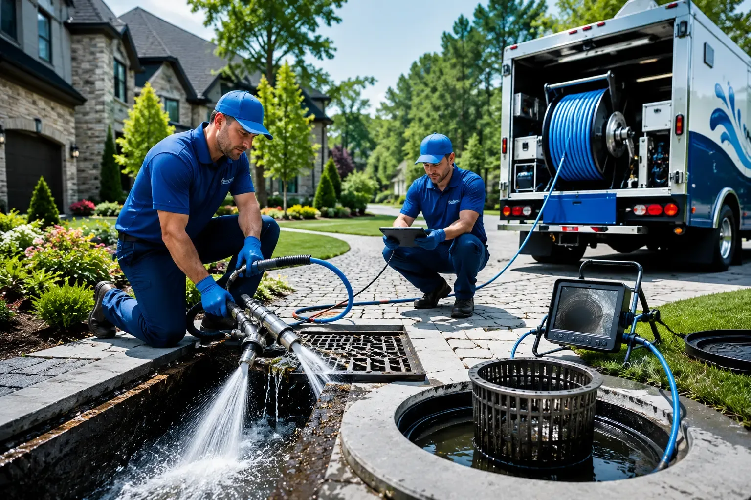 Local outdoor drain cleaning professionals in White Cloud, KS